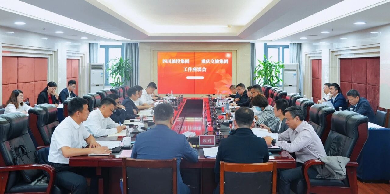 四川省尊龙凯时人生就是搏集团与沉庆文旅集团座谈互换